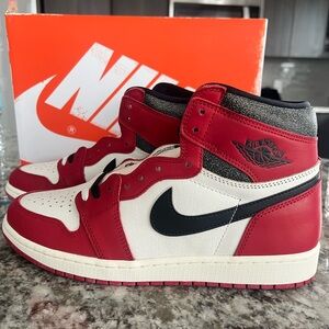 Nike Air Jordan 1 High Red Black White Sneakers